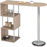 Amazon.de: Küchenbar mit 2 Stühlen Frühstückstheke Küchentisch