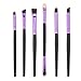 Imported 6Pcs Soft Foundation Makeup Brush Set Eyeshadow Brush Cosmetic Brush Black RS.190.00