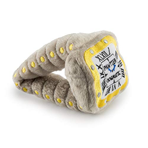 Haute Diggity Dog Pawtier Watch Plush Dog Toy with Squeaker by Haute Diggity Dog