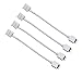 Produktbild COOLWEST RGB-LED-Streifen-Licht 4-Pin Stecker zu 10 mm Breite Steckverbinder Kabel für Eine zu Zwei RGB Farbe SMD 5050 3528 LED Streifen-4 Packs
