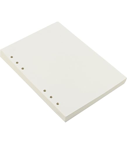 PALUDO 3-Pack A5 Tomt Pu00e5fyllningspapper, 135 Ark A5 Papper