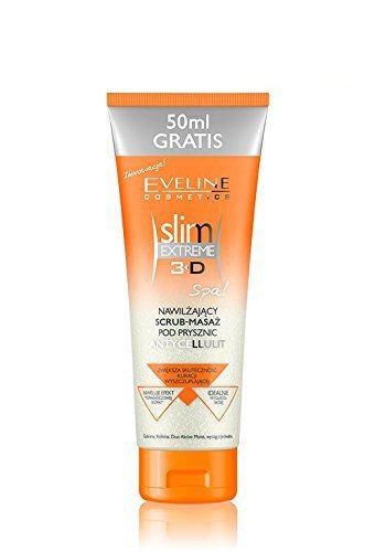 Eveline Slim Extreme 3d Moisturizing Shower Scrub-Massage Anti-Cellulite (250 ml) Anti Cellulite