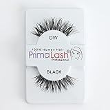 100% Human Hair False Lashes by PrimaLash Professional STYLE DW- Handmade Strip Lashes