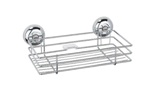 WENKO 5645100 Magic-Loc Adapter – 2er, Ersatz-Adapter-Set für Magic-Loc Chrom-Serie, verchromtes Metall, Silber glänzend - 2