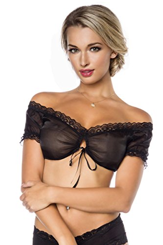Preisvergleich Produktbild DIRNDLINE - Dirndl-Bluse - schwarz - L
