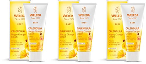 (3 PACK) - Weleda - Calendula Nappy Cream | 75ml | 3 PACK BUNDLE