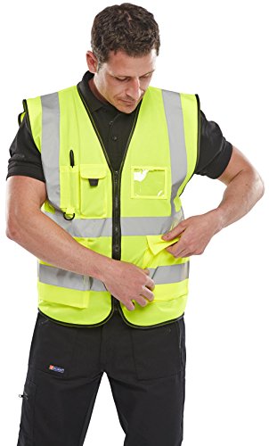 Arbeitsweste Executive, für bessere Sichtbarkeit, 3XL, Gelb – Saturn Yellow, 1 - 2