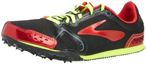 Brooks Mens PR LD 4:10 Track and Field Shoes 1101351D636 High Risk Red/Nightlife/Black 4 UK, 37.5 EU, 5 US Regular