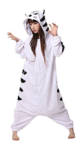 XaoRo Unisex Adult Kigurumi Animal Cosplay Costume Novelty Pajamas Onesies Adult Anime Cartoon Party Christmas Halloween Costume