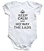 HippoWarehouse Keep calm and howay the lads baby vest boys girls