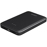AUKEY Power Bank 10000mAh, Compact Portable Charger for iPhone X/ 8/ Plus/ 7/ 6s, Samsung S8+/ S8, iPad, Tablets and More