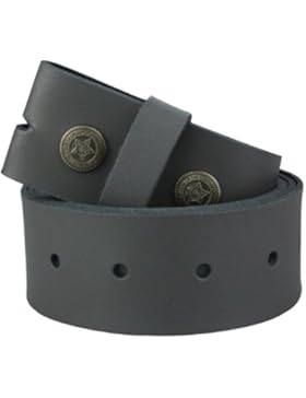 Echt Leder Wechselgürtel | Gürtel für Gürtelschnalle / Buckle | schwarz | hellbraun | dunkelbraun | Bundweite...