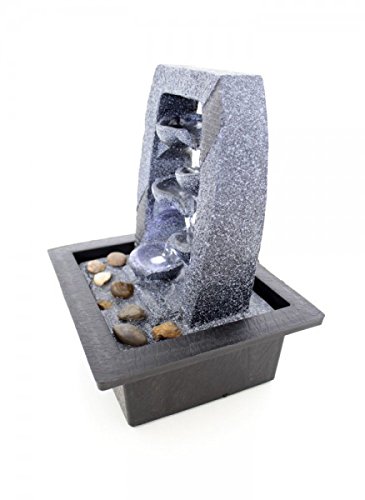 Zimmerbrunnen Dekobrunnen FoCiotola LED 25,5 cm - 4