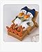 Produktbild Witzige Kunststein-Figur 10cm Moewenpaar Rudi-Möwe,Geschenk für Urlaub, Reise o. Rente