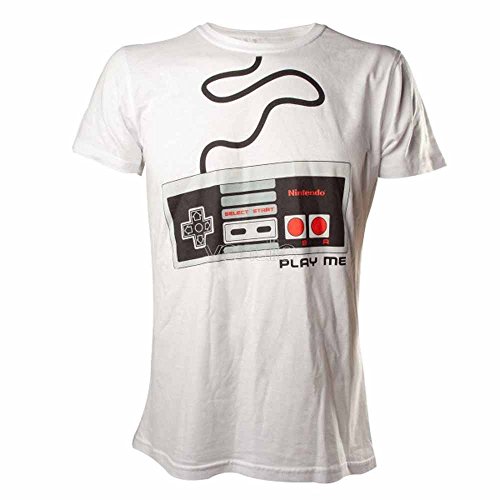 NINTENDO NES NES Controller, T-Shirt Uomo