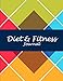 Produktbild Diet & Fitness Journal: Beauty Art Books, 2019 Weekly Meal And Workout Planner and Grocery list 8.5" x 11" Weekly Meal Plans for Weight Loss & Diet Plan