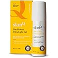 SkinQ Mini Sunscreen for Men & Women 30ml with Vitamin C, SPF 40 & Broad Spectrum PA++++ | Sun Protect Ultra Light Gel for All Skin Types | Lightweight, Non-Sticky & Water-Resistant Travel Sunscreen