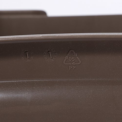 Stefanplast 30051 Wäschekorb mit praktischem Klappdeckel und Fassungsvermögen, 50 L - 5