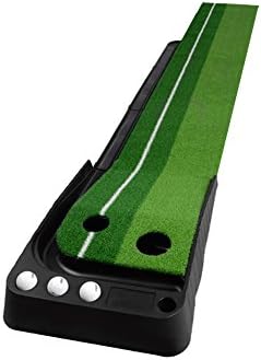 Indoor golf course putter training suite suit shop stadium / home practice blanket ( Size : 30*250cm , Style : Have a track )