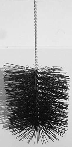 Ofenrohrbürste Ofenbürste Kaminbürste Ofenwischer Ofenrohrwischer Ofenrohrreiniger Kaminbesen Ofen Besen Bürste Reiniger Ø 150 mm Länge 2000 mm - 3