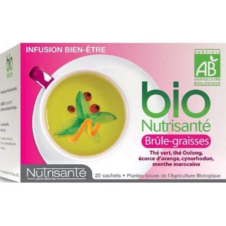 Nutrisanté Infusion Brûle-Graisses Thé Vert 20 Sachets