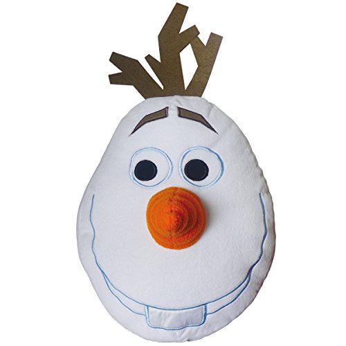 Preisvergleich Produktbild Disney Frozen 042953 3D Kissen Olaf, Polyester, 35 x 48 cm