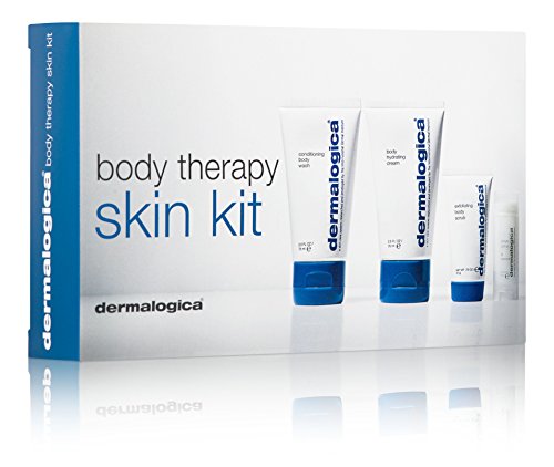 Body Therapy Skin Kit: Body Wash + Hydrating Crml+ Exfoliating Scrub + Climate Control Lip Trt - 4pcs