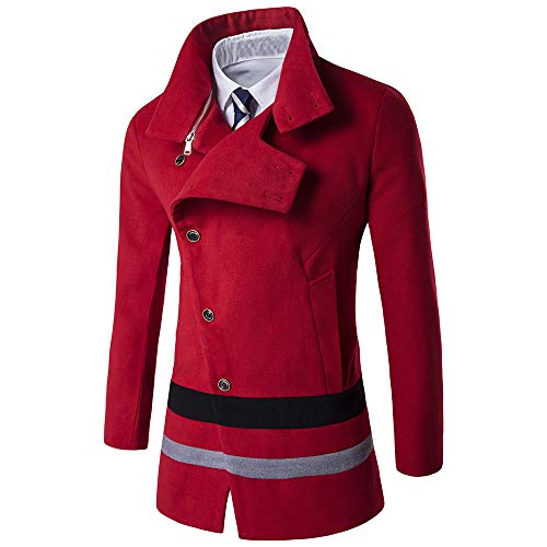 Herren Winter Wolljacke Männer Lässige Zipper Thermo Hoodie Warme Mäntel Windbreaker Kappe abnehmbar Übergangsjacke Winddicht Outdoor Sport Outwear Coat