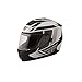 Fly Racing Conquest Retro Adult Street Motorcycle Helmet - Matte White/Black/Grey / X-Large RS.12994.00