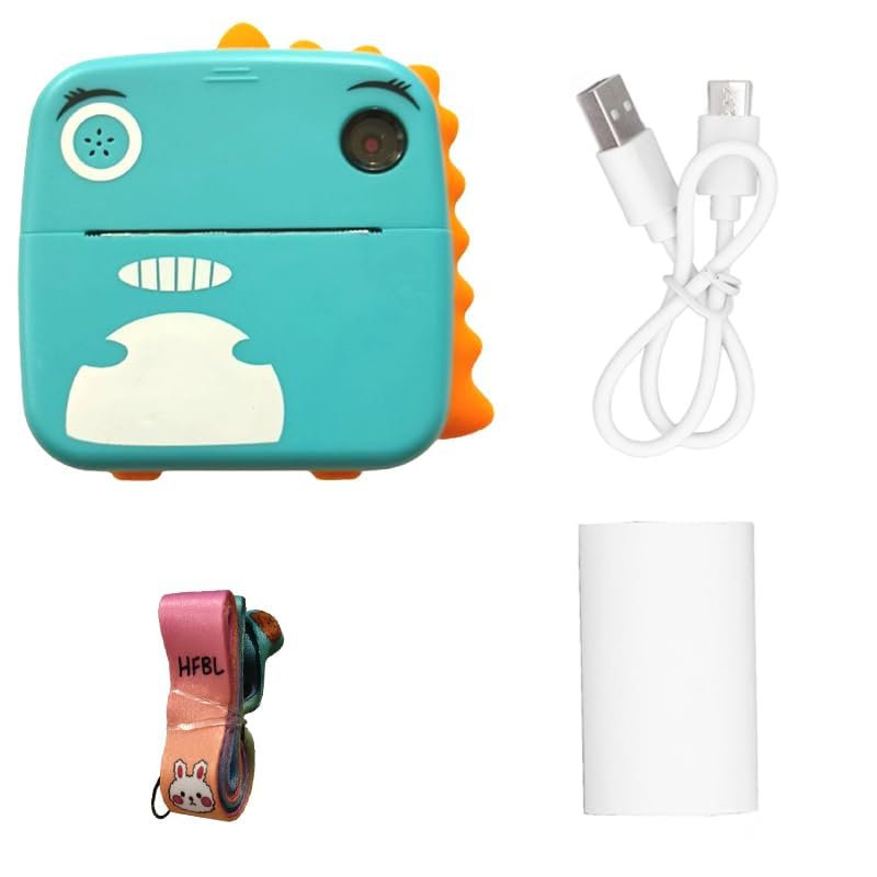 Parssufy Children Digital Camera Instant Print for Kids Thermal Print Camera Instant Photo Printing Camera Video Kids Toys fo