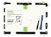 Produktbild Samsung Galaxy Tab A Wifi T550 T555 Akku Batterie EB-BT550ABE GH43-04436A 6000mAh mit Werkzeug