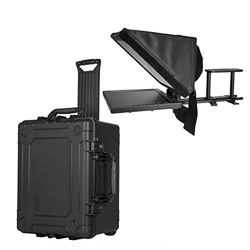 Ikan PT3500-TK Teleprompter & Hard Case Travel Kit, Black