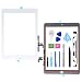 Produktbild Tefir Weiß Digitizer Repair Kit für 2017 iPad 9.7 (A1822, A1823) / iPad 5 iPad Air 1 Touchscreen Digitizer Ersatz (ohne Home-Button) mit Werkzeug + Vorinstalliertem Klebstoff