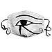 Produktbild EighthStore Eye in The Sky Anti-Dust Warm Windproof Face Masks Dustproof Washable Safety Mask Reusable Mouth Mask Unisex for Men Women Polyester Mouth-Muffle Mund Maske