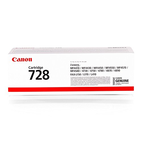 Original Toner Canon 728 , EP 7283500 B 002 , 3500B002 , 3500B002AA , CARTRIDGE 728 , CRG-728 – Premium Drucker-Kartusche – Schwarz – 2.100 Seiten - 2