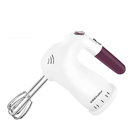 LXS Handheld Household Electric Eggbeater Cream Egg Mixer Automatic Cake Sent Baking Tools Kitchen Supplies,White,A Christmas gift