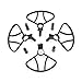 Produktbild Befaith STARTRC 4pcs Drone Propeller Guards mit Fahrwerk Beine Schutz-Kit für DJI SPARK Drone Zubehör
