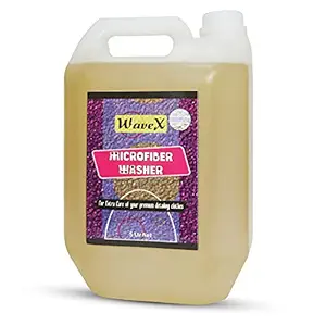 Wavex Microfiber Washer 5L | Dissolves Wax, Polish and Other Detailing Chemicals Makes Fabric Soft and New