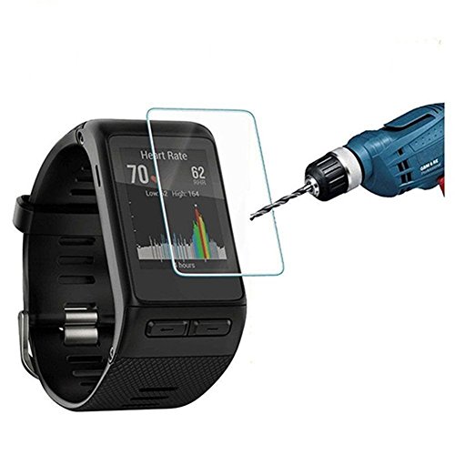 Preisvergleich Produktbild Interesting®5 Stück Ultra dünne 9H 2.5D ausgeglichenes Glas Displayschutzfolie für Garmin Vivoactive HR Fitness Smart watch