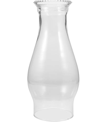 Uonlytech 2 Stück Zylinder Lampenglas Für Petroleumlampe – Ersatzglas, Durchmesser Ca. 5,6–5,7 Cm, Transparent