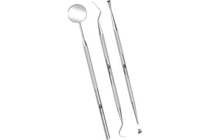 AFTREN Dental Set Mouth Mirror Oral Plaque Remover Teeth Inspection Mirror Dentist Oral Care Set Mouth Checking Dental Kit Tool