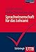 Sprachwissenschaft für das Lehramt (StandardWissen Lehramt, Band 4083) by 