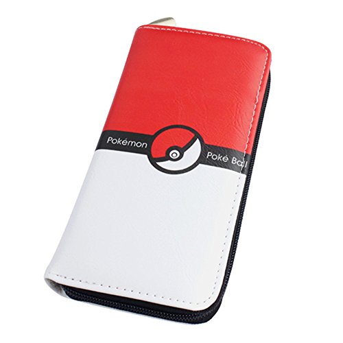 Preisvergleich Produktbild Pokemon Pokeball Portemonnaie Geldbörse, weiß / rot