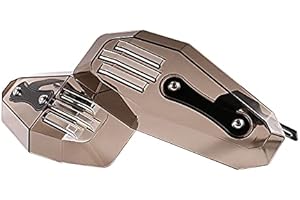 APEBAZY Protège-mains universels coupe-vent en polycarbonate pour motocross MX Motocross Supermoto Racing ATV Quad Kayo Fumé