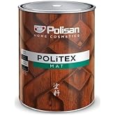 Polisan Politex Dekoratif Mat A&ccedil;ık Meşe 0.750 Lt