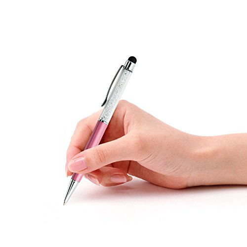 SEGMOI (TM) 6 Pack 2 in 1 dünner Kristall-Diamant-Stylus und Tinte Kugelschreiber für iPhone 4S 5 5S 5C 6 6 6S Plus-iPad 2 3 4 mini Air Samsung HTC LG Huawei XIAOMI - 2