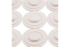 KLEBESHOP24 CD haltepunkte punti adesivi cd-clips bianco, Trasparente, Nero 50, 100, 1000 St