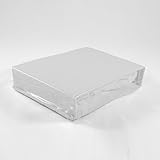 Frottee Spannbettlaken 70 x 140 cm weiß Laken Bettlaken Babybett Spannbetttuch Betttuch - 2