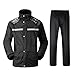 Produktbild AUMING Sicherheitsweste für Outdoor-Arbeiten Regenanzug Wasserdichte Jacke Hose Set Herren Regenjacke Hallo Sichtbarkeit Sicherheit und Sichtbarkeit für Laufen, Joggen (Size : XL)