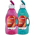 Wonder Homeware Prime Maxo 1800 Fridge Bottle Set, 2 pc Set 1800 ml, Red Blue Color, Made In India, KBS02610